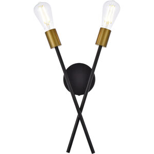 Armin 2 Light 4.00 inch Wall Sconce