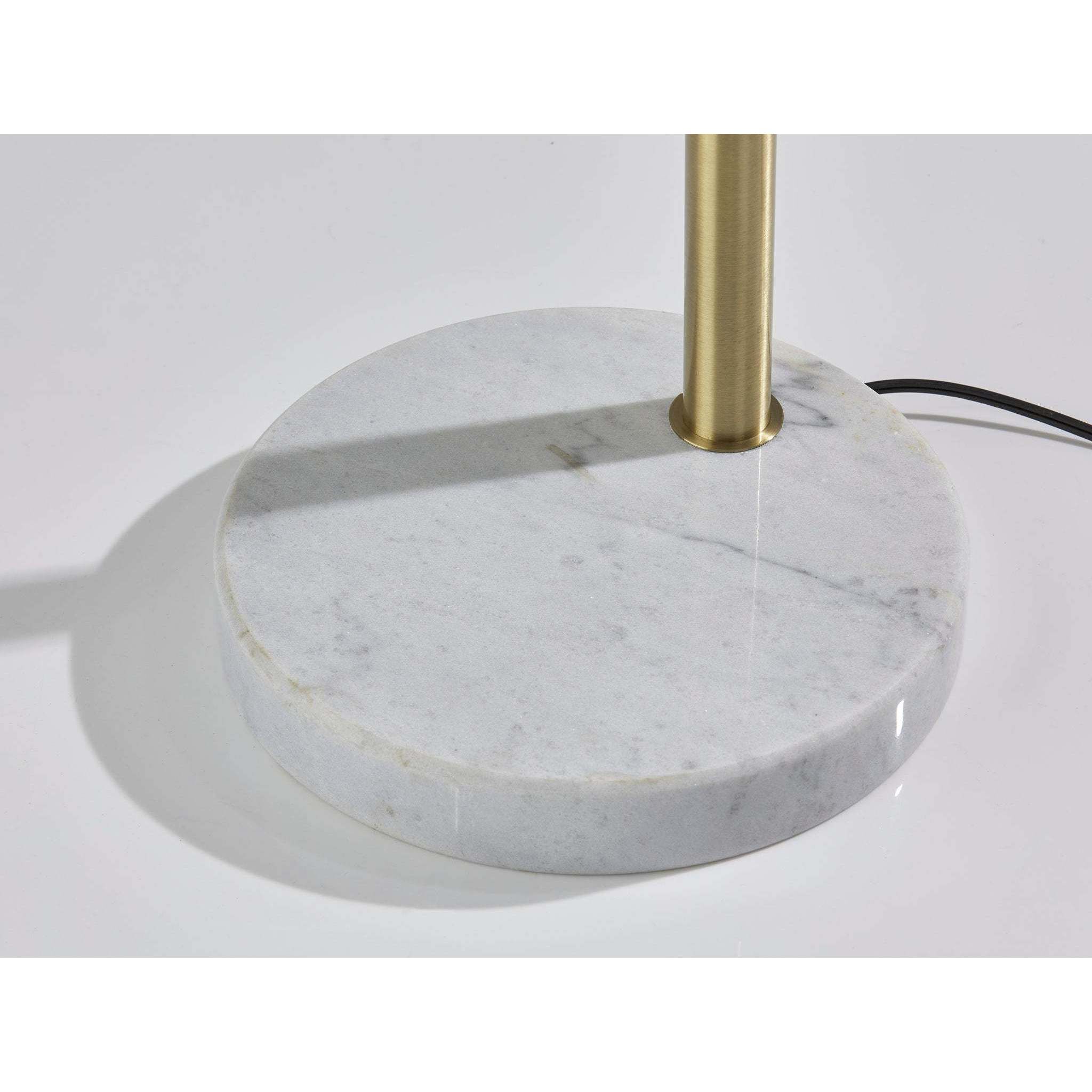 Remi 79 inch 40.00 watt Antique Brass Arc Floor Lamp Portable Light