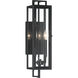 Knoll Road 2 Light 22.88 inch Coal Outdoor Wall Mount, Great Outdoors