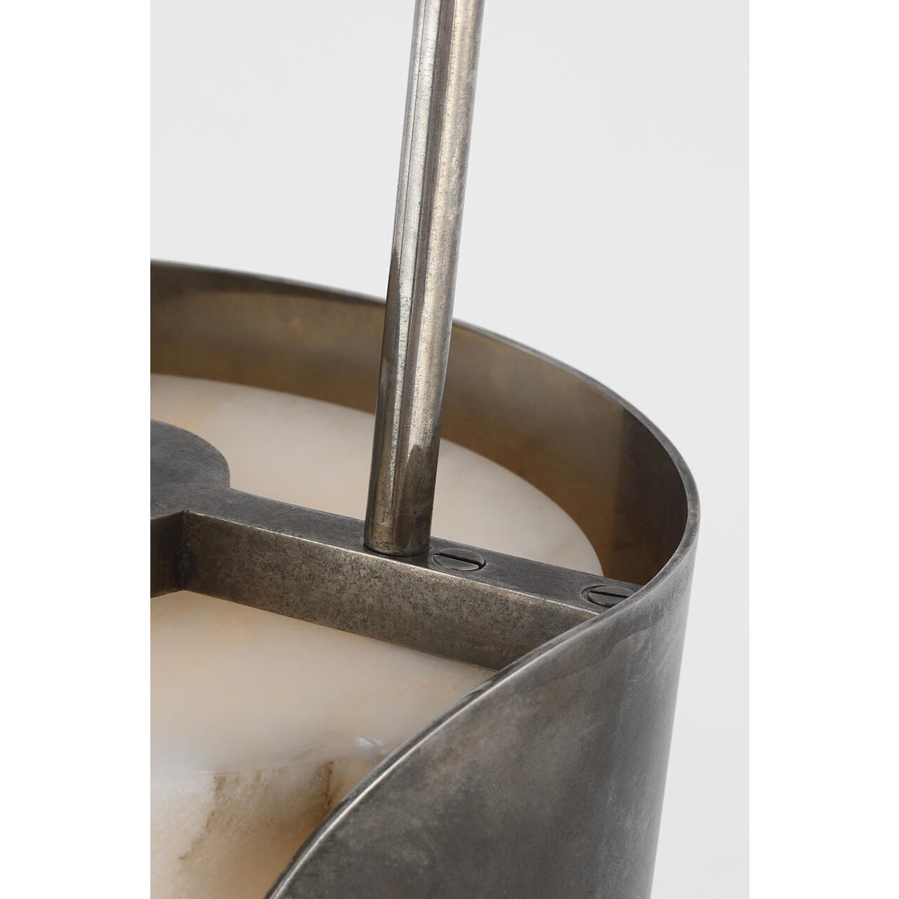 Anne-Marie Barton Armise LED 7.5 inch Mottled Pewter Pendant Ceiling Light