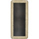 Hollis 76 X 34 inch Natural Cornhusk Floor Mirror