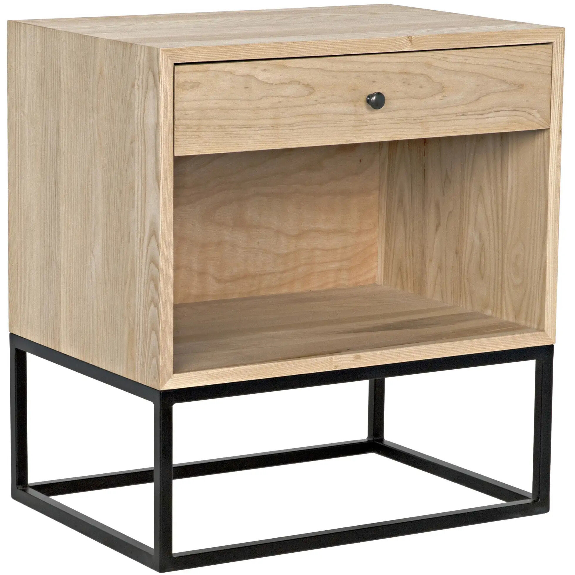 Garland 28 X 26 inch Matte Black Side Table