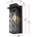 Wildey 1 Light 13 inch Black Outdoor Wall Sconce