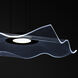Medusa LED 20 inch Aged Brass Pendant Ceiling Light