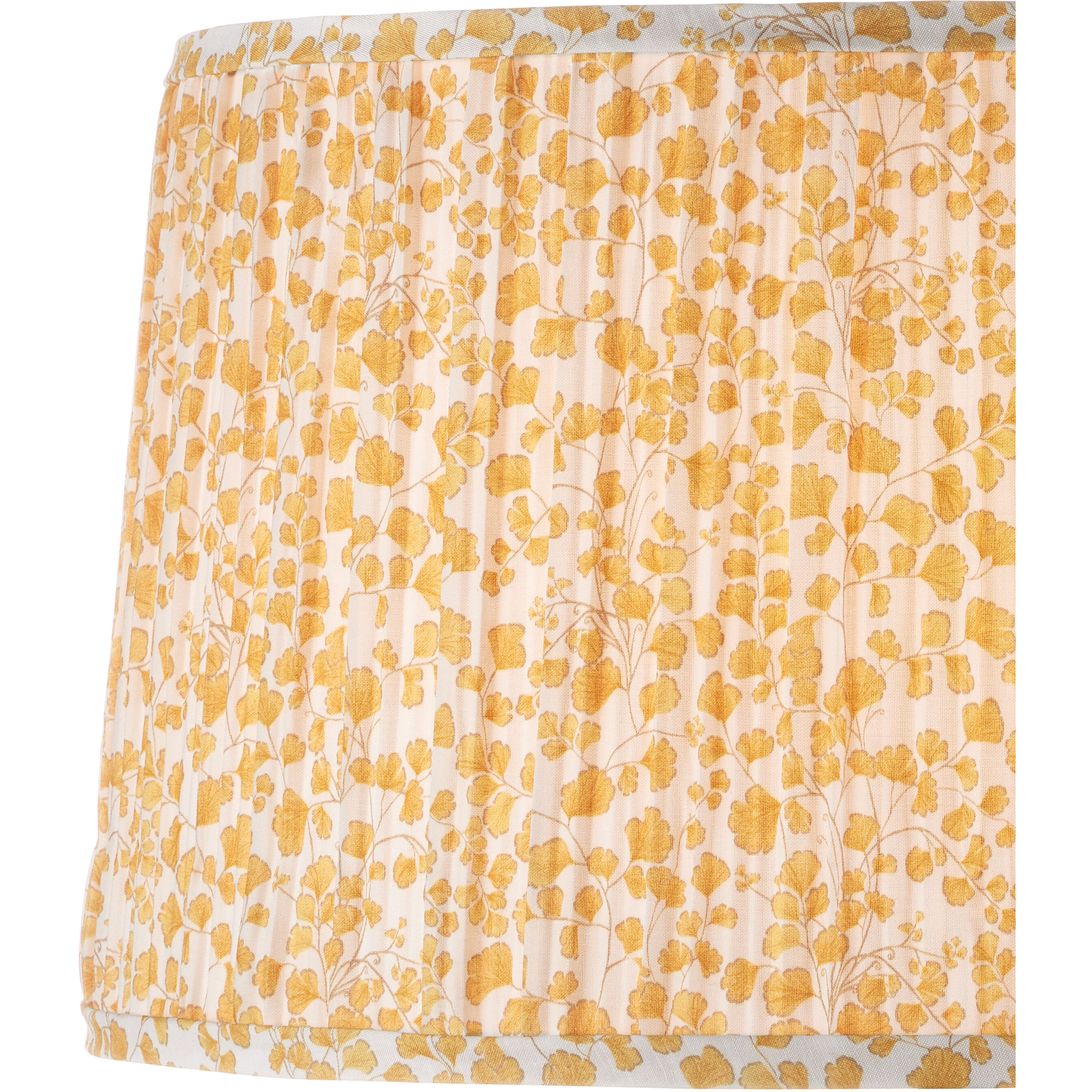 Maiden Yellow/Ivory Tapered Lamp Shade