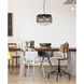 Tully 4 Light 13 inch Black Pendant Ceiling Light