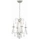 Ashton 4 Light 16 inch Olde Silver Mini Chandelier Ceiling Light in Clear Hand Cut