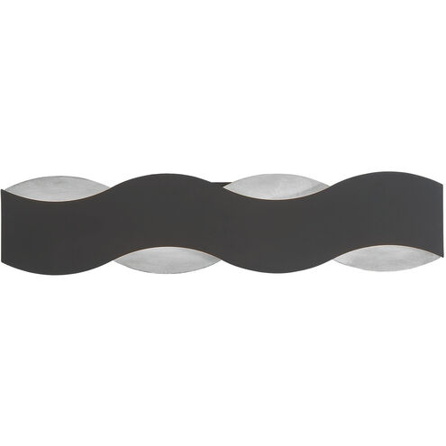 Vaughan LED 24 inch Silver and Black Vanity Light Wall Light