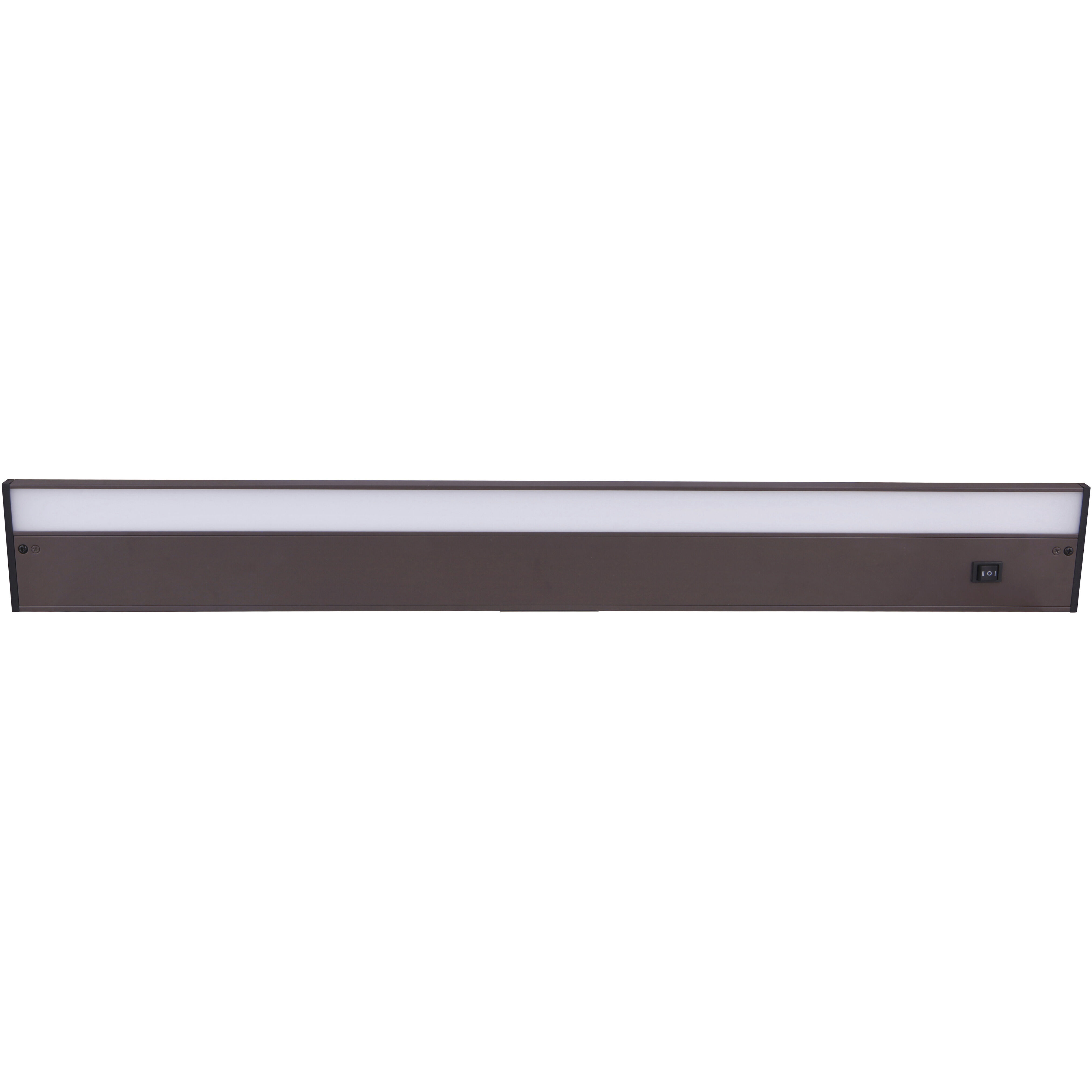 Sleek 120 LED 30 inch Bronze Under Cabinet Light Bar