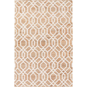 Seaport 36 X 24 inch Brown and Neutral Area Rug, Jute and Viscose