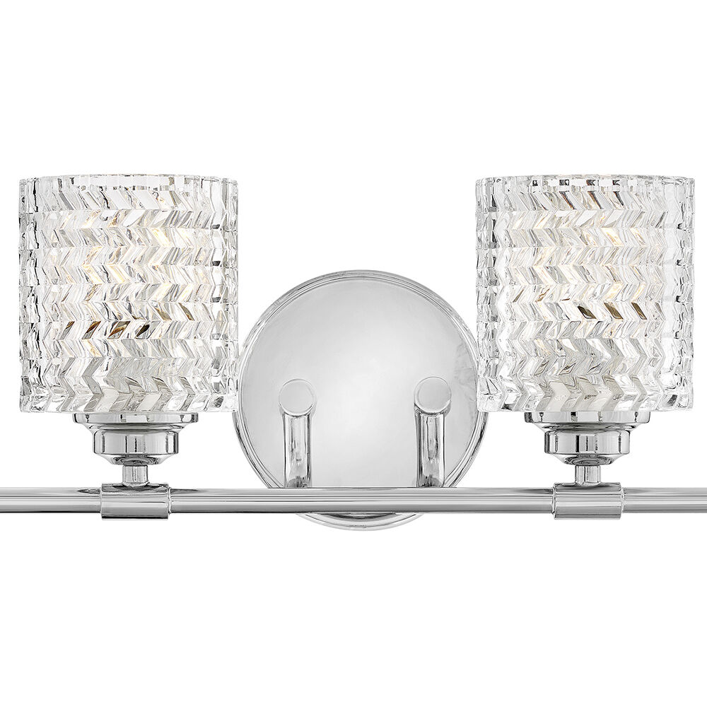 Elle 4 Light 32 inch Chrome Vanity Light Wall Light