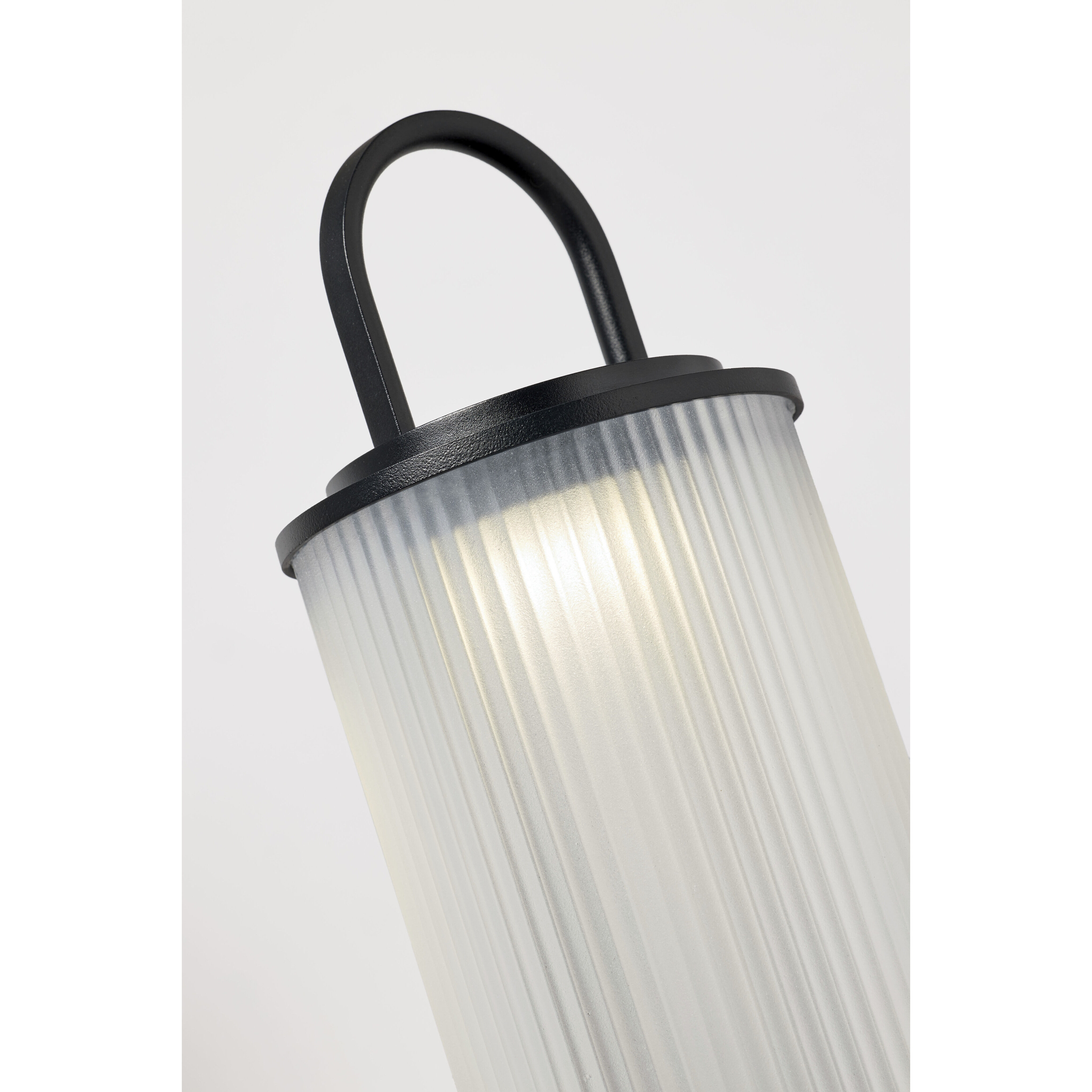 Tawa 11 inch 2.2 watt Black Rechargeable Table Lamp Portable Light