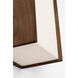 Kelly Wearstler Satori LED 4.5 inch Natural Walnut ADA Boxed Sconce Wall Light