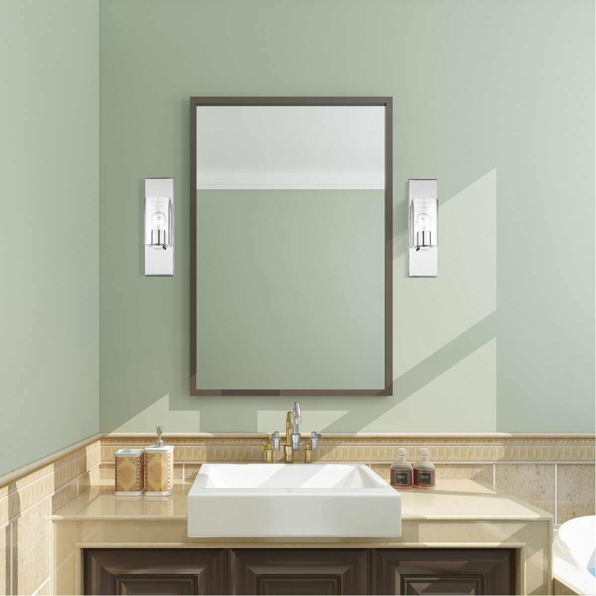 Zurich 1 Light 5 inch Polished Chrome Sconce Wall Light