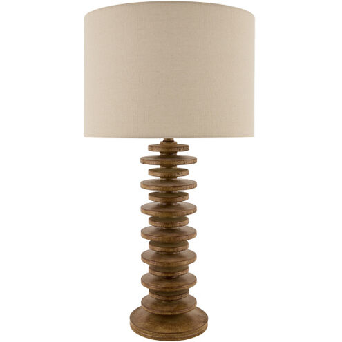 Ukwi 31 inch 100 watt Painted Accent Table Lamp Portable Light
