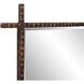 Isarno 70 X 24 inch Antique Bronze Dressing Mirror