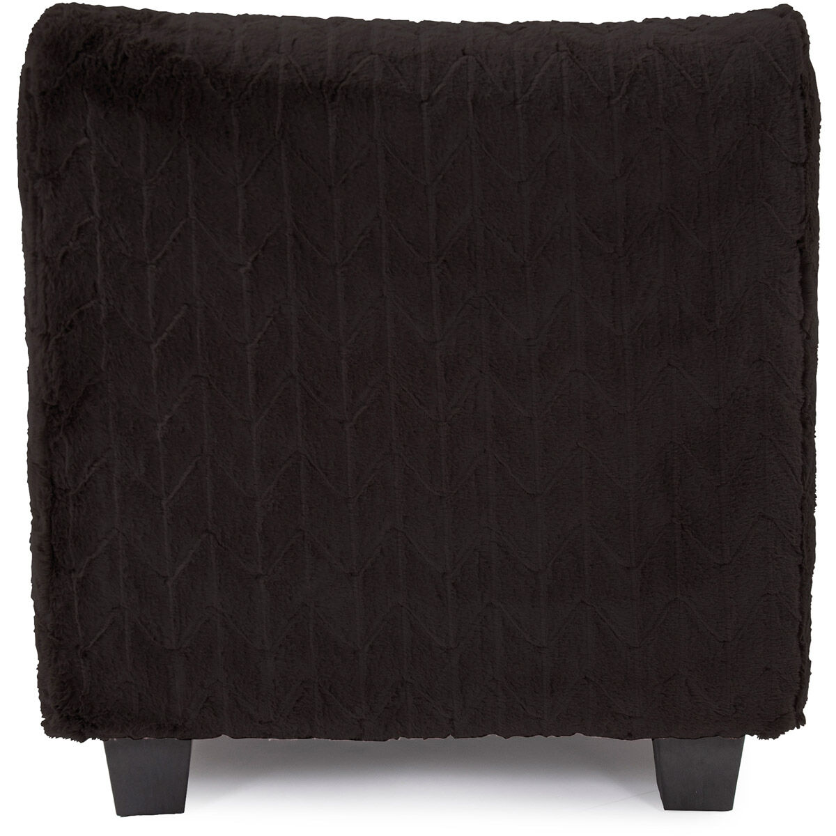 Pod Angora Ebony Chair with Slipcover