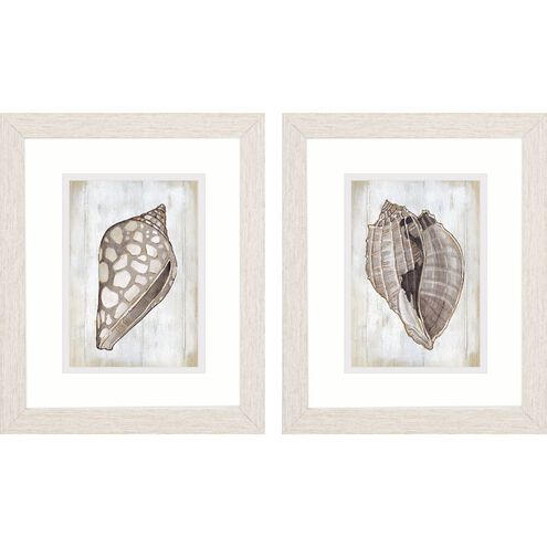 Waterside Collection Brown Framed Art