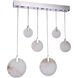 Canada LED 43 inch Chrome Island Lighting Ceiling Light