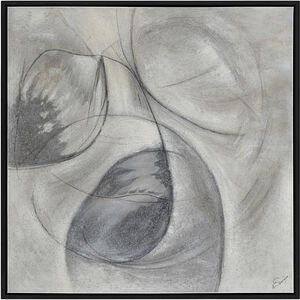 Webb Grey/White Canvas Art