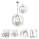 Ashling 4 Light 19.88 inch Brushed Nickel Chandelier Ceiling Light