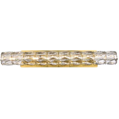 Valetta 1 Light 4 inch Gold Linear Wall Sconce Wall Light