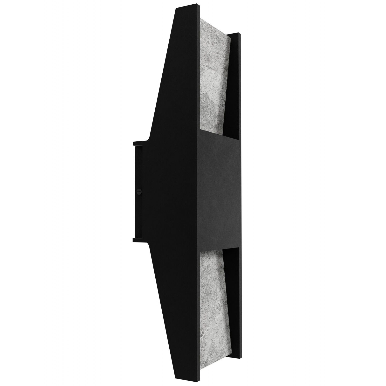 Outdoor New LED 18 inch Black Outdoor Sconce