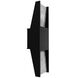 Outdoor New LED 18 inch Black Outdoor Sconce
