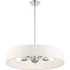 Venlo 5 Light 26 inch Brushed Nickel Pendant Ceiling Light