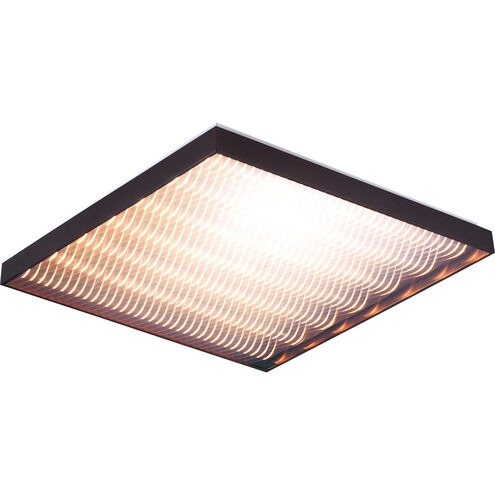 Mirage 24 inch Deep Taupe Flush Mount Ceiling Light