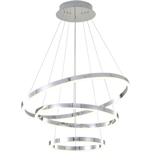 Canada LED 31.5 inch Chrome LED Chandelier Ceiling Light