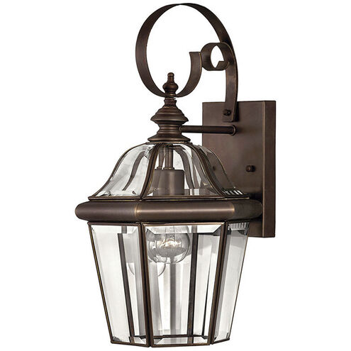 Augusta LED 16 inch Copper Bronze Outdoor Wall Mount Lantern