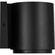 Huntwick LED Textured Black Outdoor Wall Lantern