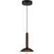 Alora Mood Arden LED 6 inch Matte Black Pendant Ceiling Light