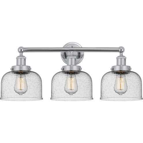 Bell 3 Light 24.5 inch Polished Chrome Bath Vanity Light Wall Light