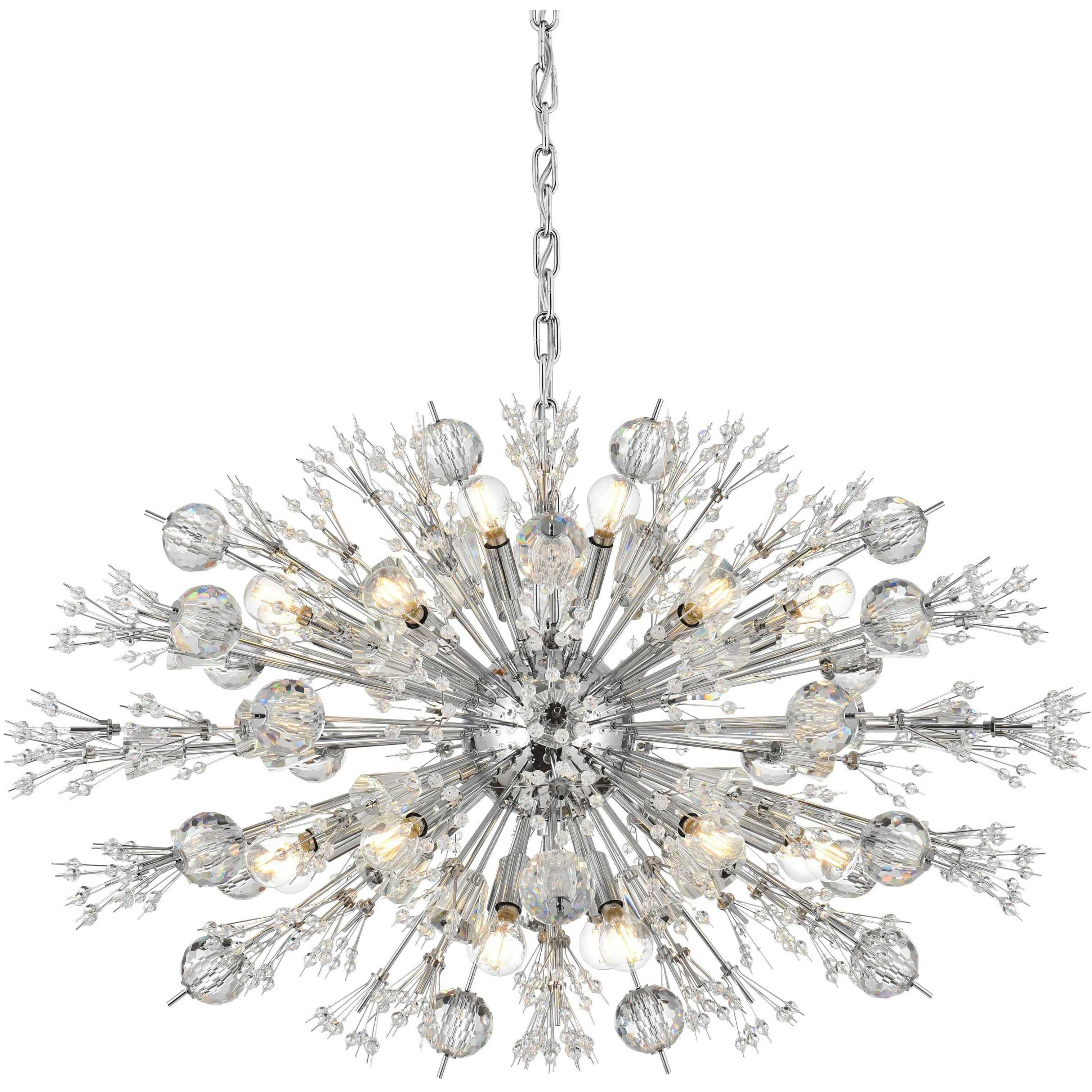 Vera 24 Light 23 inch Chrome Pendant Ceiling Light