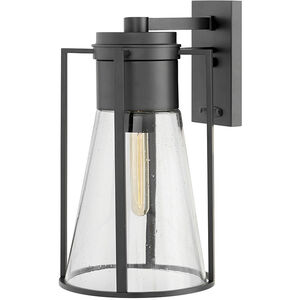 Refinery LED 17 inch Black Outdoor Wall Mount Lantern, Large
