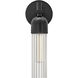 Soren 1 Light 5 inch Black Bath Light Wall Light