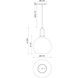 Alora Mood Soji 1 Light 9.88 inch Brushed Nickel Pendant Ceiling Light