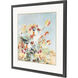 Sun Kissed Flowers Red and Green and Multi and Orange Framed Art