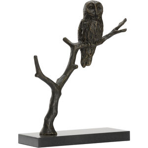 Bog Garden Black and Gold Decorative Object, Visitor