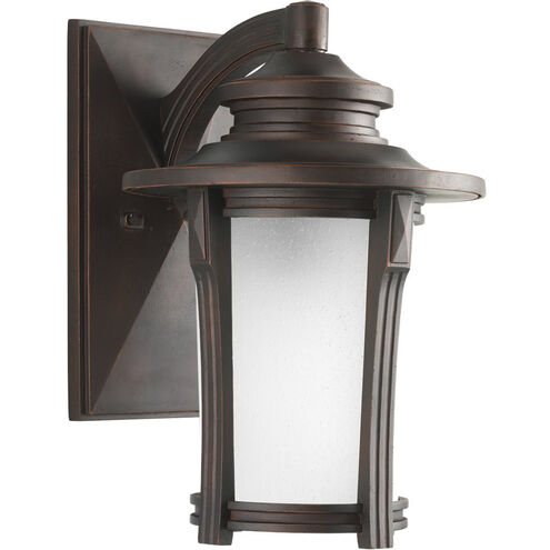 Pedigree 1 Light 9 inch Autumn Haze Outdoor Wall Lantern, Medium