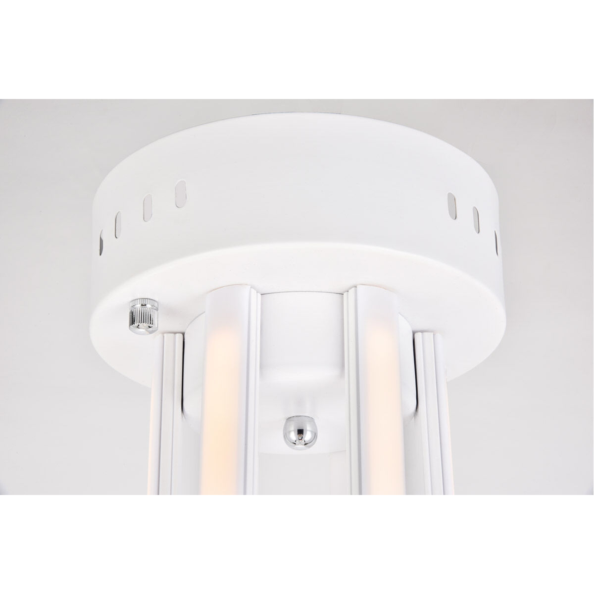 Dahlia LED 18.2 inch White Flush Mount Ceiling Light