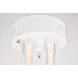 Dahlia LED 18.2 inch White Flush Mount Ceiling Light