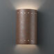 Ambiance Cylinder LED 5.75 inch Rust Patina ADA Wall Sconce Wall Light, Small