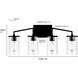 Beverlly 4 Light 28 inch Brushed Nickel Vanity Light Wall Light