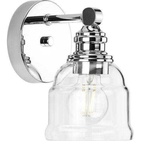 Ambrose 1 Light 7 inch Polished Chrome Bath Vanity Wall Light