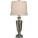 Cameron 30 inch 150.00 watt Polished Nickel Table Lamp Portable Light