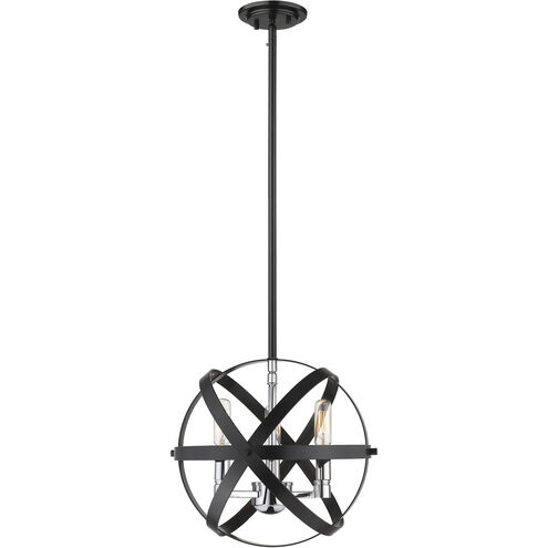 Cavallo 3 Light 12.00 inch Pendant