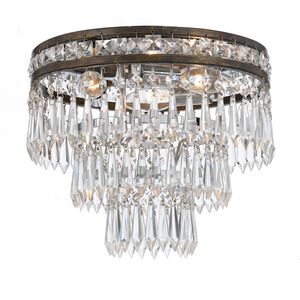 Mercer 3 Light 12.00 inch Flush Mount